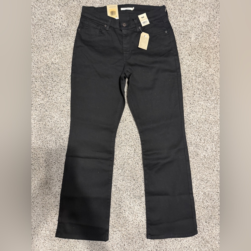 Levi's Jet Black Denim Pants